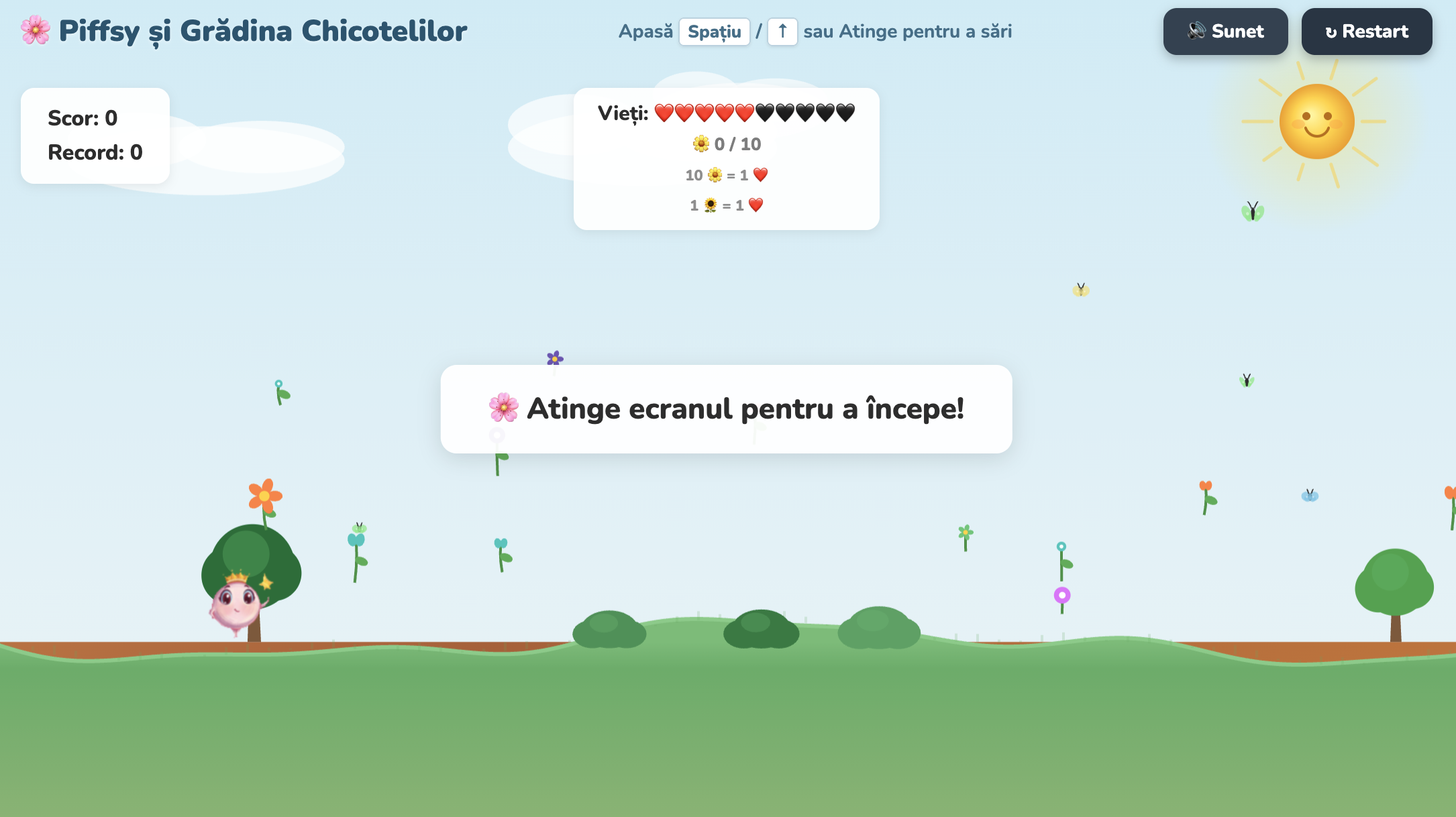 Piffsy: Alergare prin Grădina Veselă